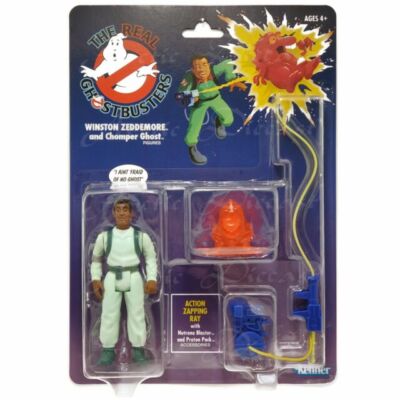 The Real Ghostbusters Winston Zeddemore Action Figure 2020 Hasbro Sealed 8311