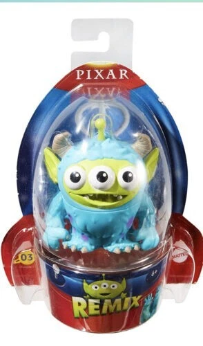 New DISNEY PIXAR REMIX TOY STORY MOVIE ALIEN Sulley 3" FIGURE #03
