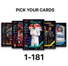 2020 Topps Turbo Attax Formula 1 F1 1-181 PICK YOUR CARDS NEW