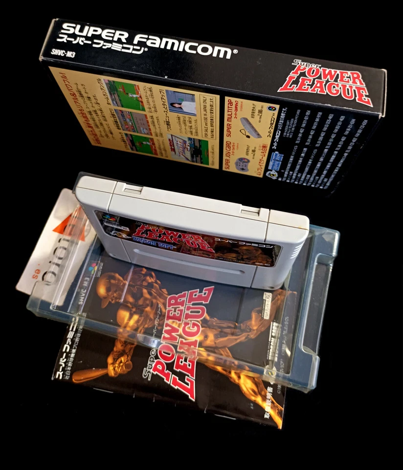 Super Power League Nintendo Super Famicom NTSC-J Japan Import, foto 3 de 3