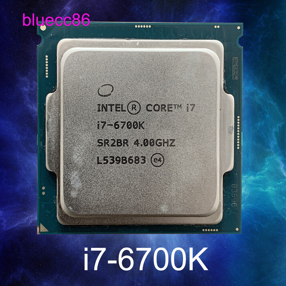 Intel Core i7-6700K LGA 1151 CPU Processor 4GHz 8MB Quad Core i7 Intel Core i7-6700K LGA 1151 CPU Processor 4GHz 8MB Quad Core i7