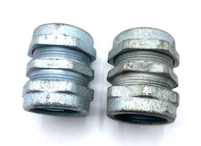 1" Electrical Metallic Tube Compression Coupling -LOT OF 2 ASSORTED  