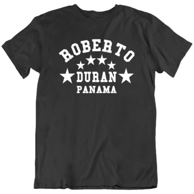 Boxing Roberto Duran Boxer Panama Champion Legend T-Shirt Tee Gift New