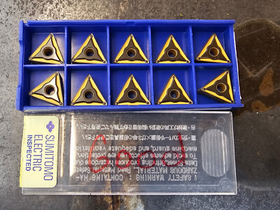 Qty 10 Sumitomo TNMG 332 160408 TNMG332ESU TNMG160408N-SU AC700G Carbide Inserts