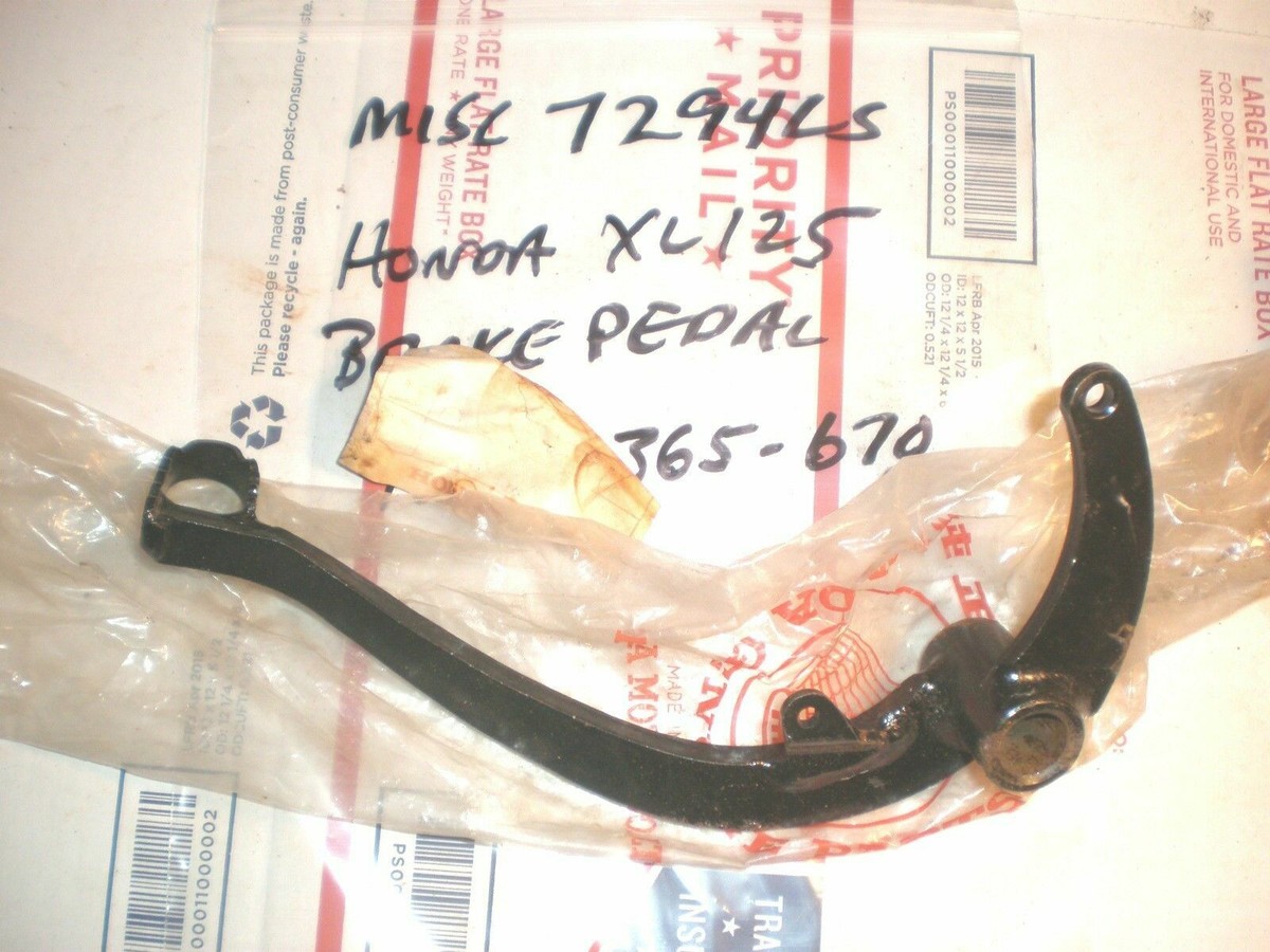 ペダル Honda NOS 74-78 XL125 Brake Pedal 46500-365-670 | eBay