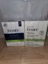 Ivory Bar Soap Bath Size Aloe 10 Bars Each Pack of 2 4oz Each Bar