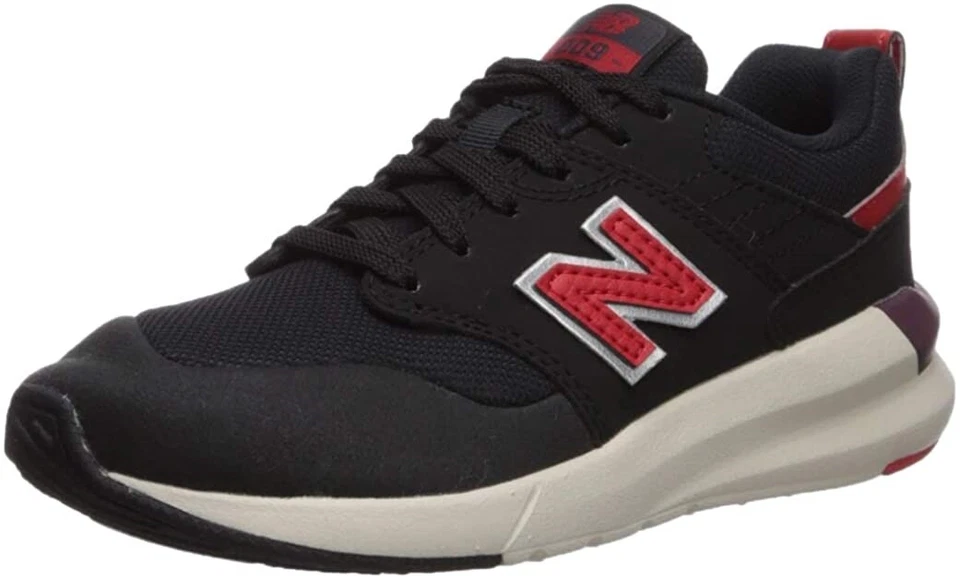 Tênis New Balance 258639 infantil fecho com cadarço preto/velocidade tamanho 4 W - Imagem 4 de 4