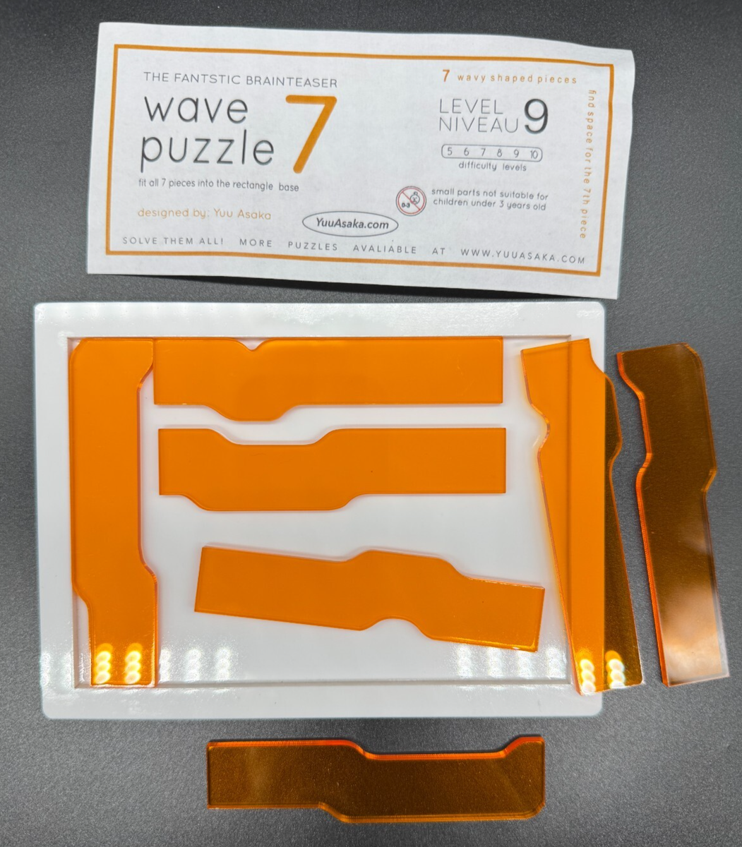 【Ojuuunページ】 Wave Puzzle 7 - Level 9 - Yuu Asaka - Packing Puzzle | eBay