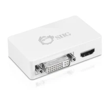 SIIG USB 3.0 to HDMI + DVI Simultaneous Dual Display Adapter For Mac and Windows