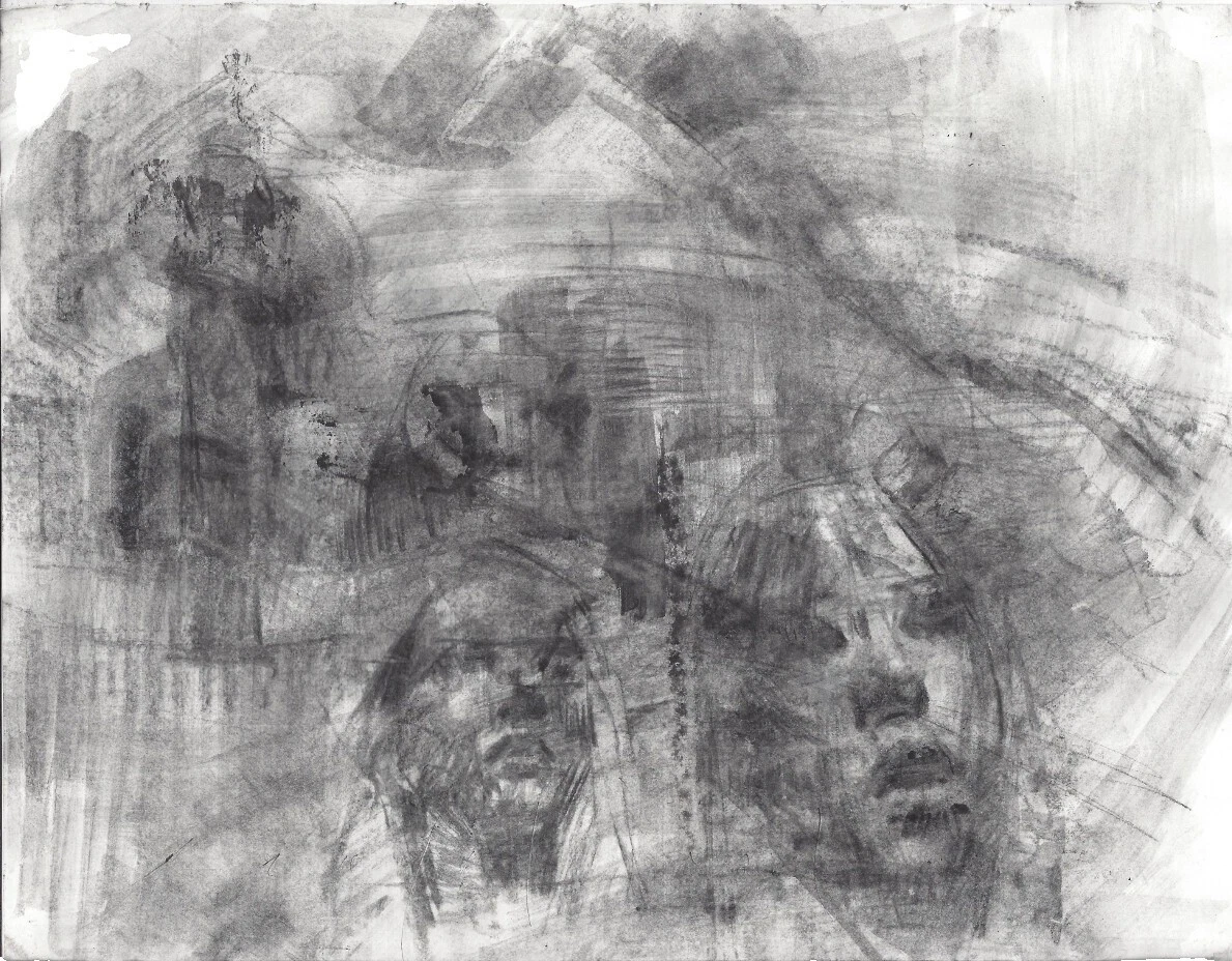 Fantasy Charcoal Art Drawings