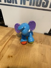 Fisher Price Amazing Animals articulated clicking Elephant sensory feet ears
