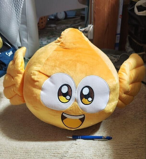 Almohada De Peluche Slime 40cm (slime De Fuego) | Envío gratis