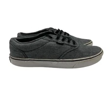 Vans Atwood Skate Sneakers Mens 9.5 Canvas Shoes Gray Casual Street Style Urban