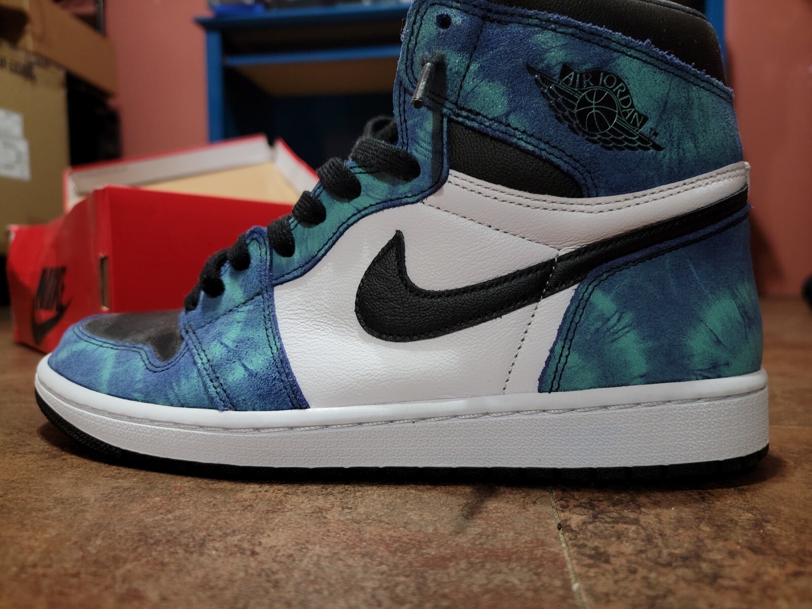 Air Jordan 1 Retro High OG Tie-Dye (W) Women's Size 12 CD0461-100 New | eBay