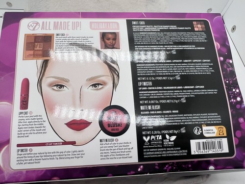 W7 Makeup All Made Up Gift Set UNOPENED - Picture 2 of 2