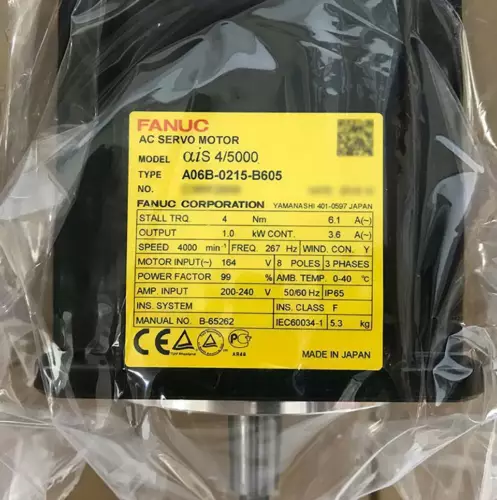 Servomotor Fanuc A06B-0215-B605 A06B0215B605 uno nuevo en caja envío rápido - Imagen 3 de 3
