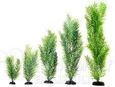 Green Bamboo Weighted Base Aquarium Plant 8",12", 16", 20" or 24" Single or 3pk