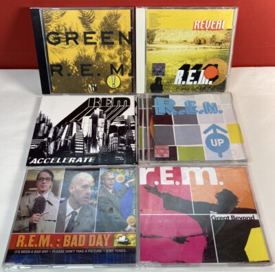 REM CD Konvolut Lot Alben Singles Indie Rock grün enthüllen usw.
