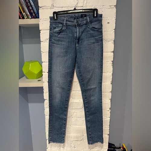 AG Adriano Goldschmied Farrah High Rise Skinny Jeans Size 27R - Picture 2 of 11