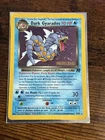 Pokémon TCG Dark Gyarados Prerelease Holo Rare Card 8/82 Vintage