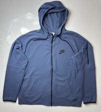 Nike Tech Fleece Windrunner full-zip hoodie Polar Blue/Black Men s Size Medium