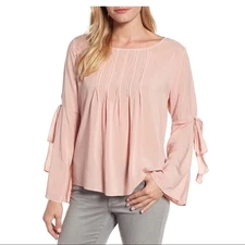 Velvet by Graham & Spencer Abitha Tie Bell Sleeve