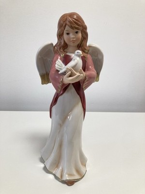 Goebel Engel Groß 34,5 cm | ca. 2010 gekauft | Engelfigur mit Taube