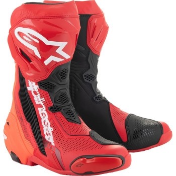 Alpinestars 2220121-3029-39 Supertech R Vented Boots 6 Bright Red
