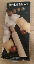 Ravioli Maker With Press with Rolling Pin Vitantonio Mfg Co Makes 10
