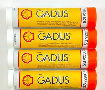 #ad Shell Gadus S3 V220C #2 Extreme Pressure Multipurpose Grease 14.1 oz Set of 4 $30.00