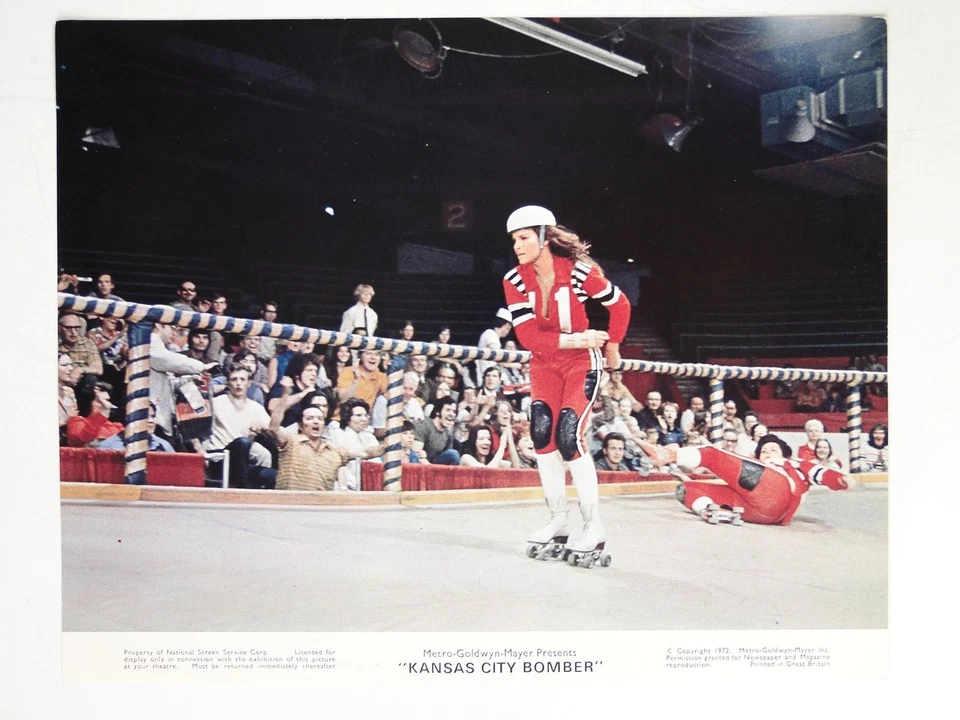 Raquel Welch Roller Derby Kansas City Bomber 1972 Film Lobby Card - Image 1 of 2