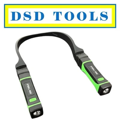 DSD TOOLS HANDS FREE HEAD AND NECK ADJUSTABLE AND REMOVABLE TWIN LIGHT DS1099