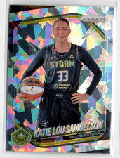 2025 Prizm WNBA #82 Katie Lou Samuelson Cracked Ice Prizm Seattle Storm