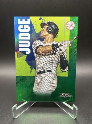 2019 Topps Fire - AARON JUDGE - Green /199 RARE YANKEES