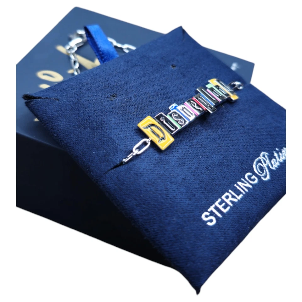 Pulsera CRISLU Disneyland Firmada por Amireh - Exclusiva de Coleccionista Parques Disney Foto 3 de 4