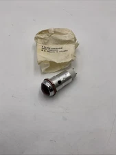 Vintage E.F Johnson Co. Indicator Light Red Jewel Cut Lens 75w-125v!!!S1