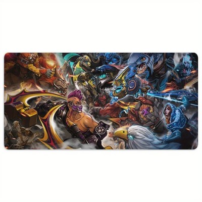 40*90cmZLIENSZUS Dota 2 Gaming Keyboard Mat with Dota 2 Heroes - Lion, Phantom A