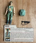 GI Joe ARAH 1983 Gung Ho Figure Vintage Complete With File card