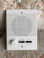 M  S Intercom Room Wall Station Pre-Owned Missing Buttons Untested Remote