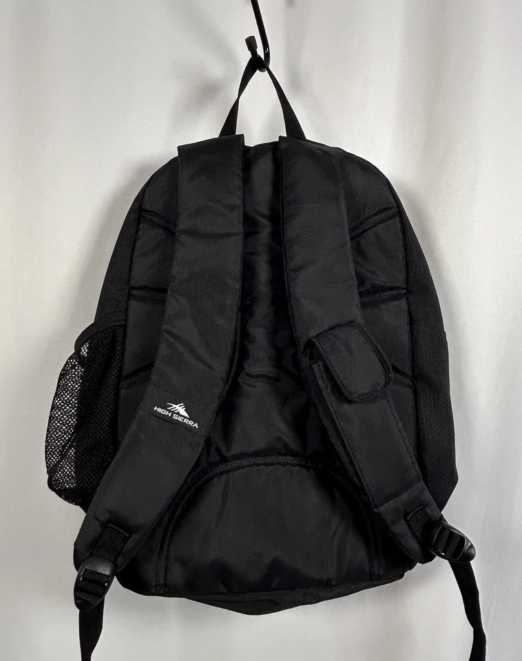 High Sierra AT&T Impact Backpack Black Book Bag Lightweight Daypack 8050-12BK - Image 2 of 4