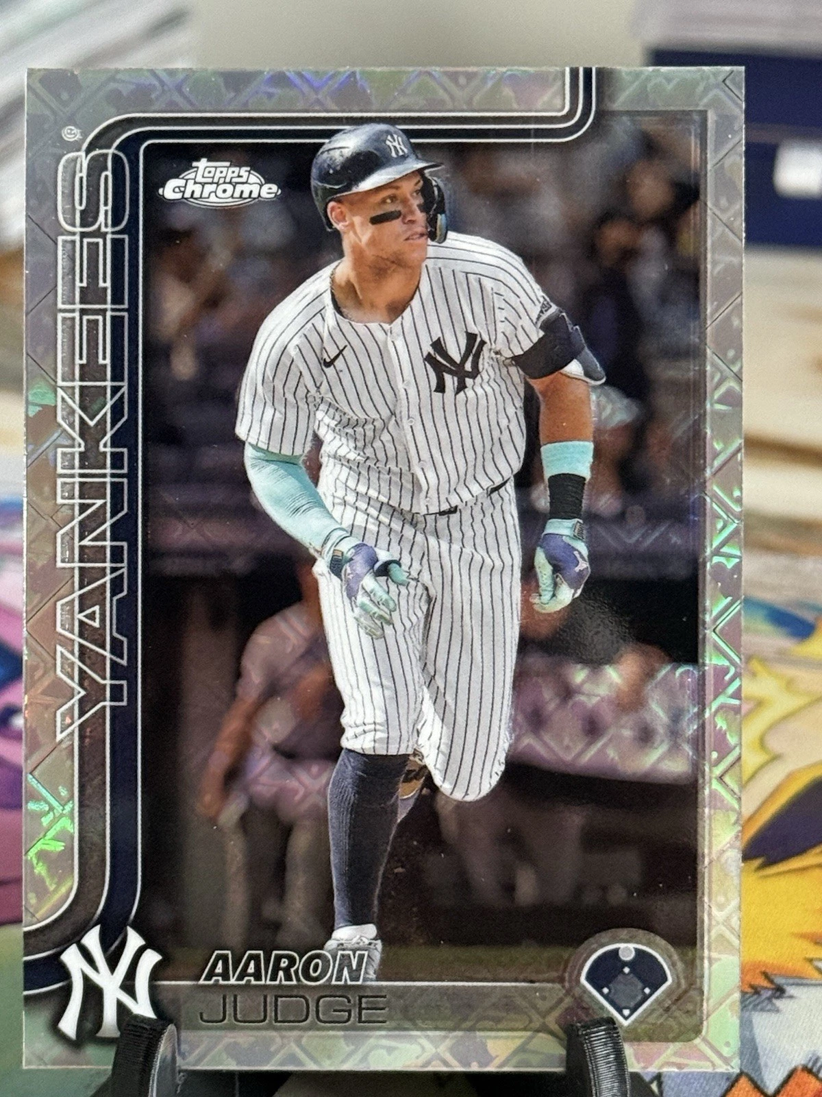 2025 Topps Chrome Logofractor Aaron Judge Logofractor #99 New York Yankees