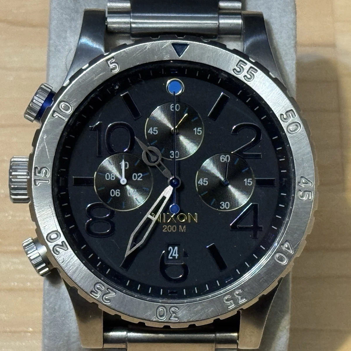 ☆ 【中古】 ニクソン / NIXON ☆ THE48-20 クロノグラフ クオーツ 