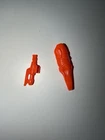 Vintage 1993 TMNT Robotic Rocksteady Accessory Lot Of 2 Orange Weapons Accessory