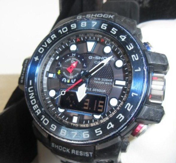 CASIO G-SHOCK GWN-1000B-1B MASTER OF G - SEA GULFMASTER Men's