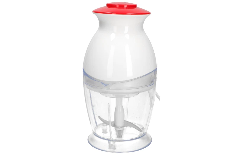 frullatore elettrico tritatutto da cucina trita tutto mini robot da cucina 600ml - Immagine 2 di 4