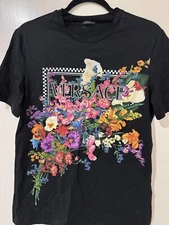 versace floral T- shirt Size 38 (XS)