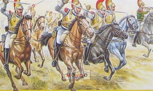1:72 Italeri Carabiniers French Cavalry Kit IT6003 Action Figure - Picture 1 of 2