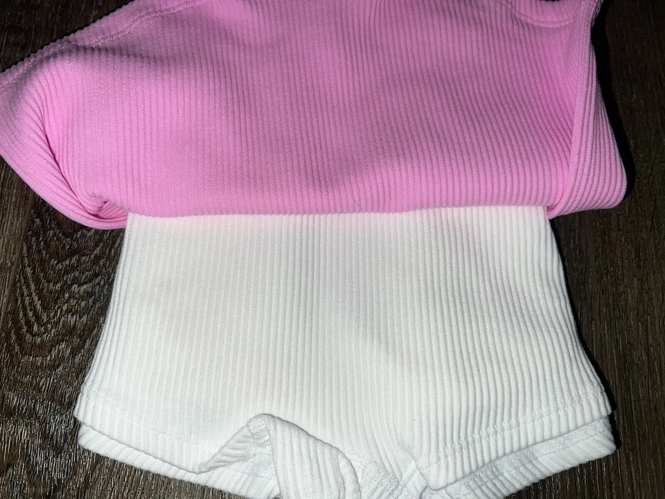 Hanes ~ Ropa interior corta para mujer y niño bragas 3 pares mezcla de nailon acanalado (A) ~ XL Foto 2 de 4