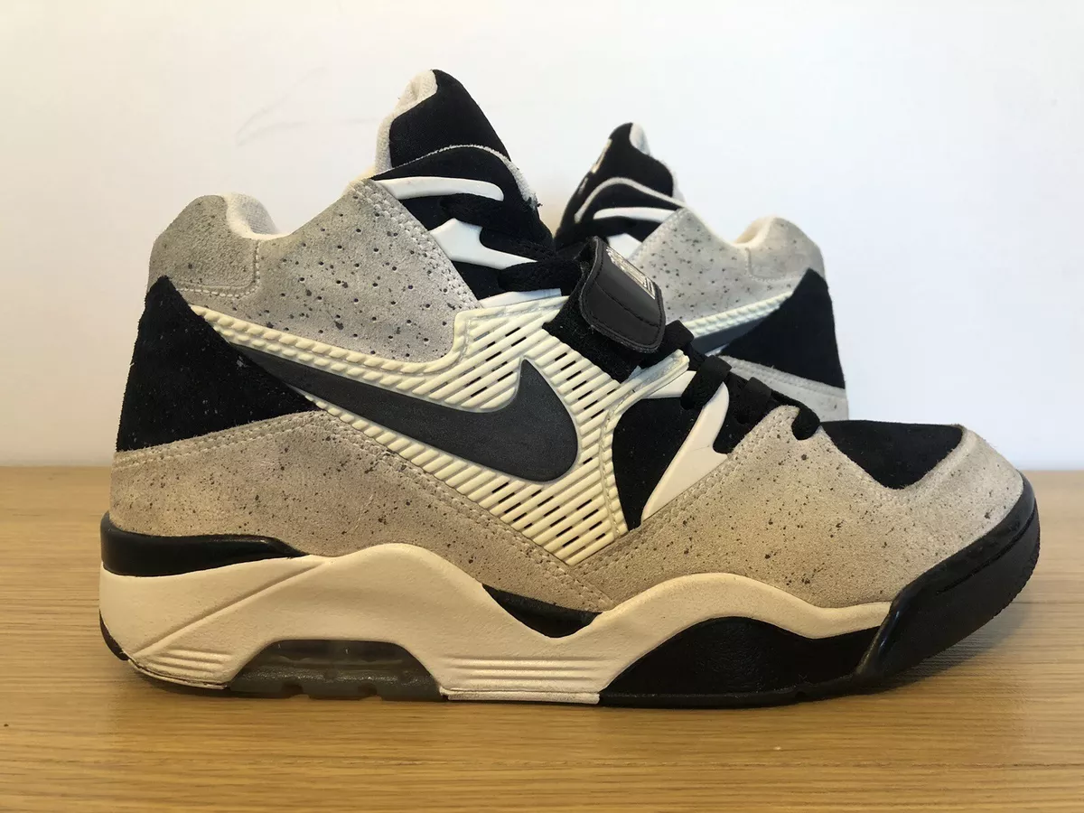 Nike Air Force 180 Sail Black 310095 101 Mens Sz 11.5 White 2017
