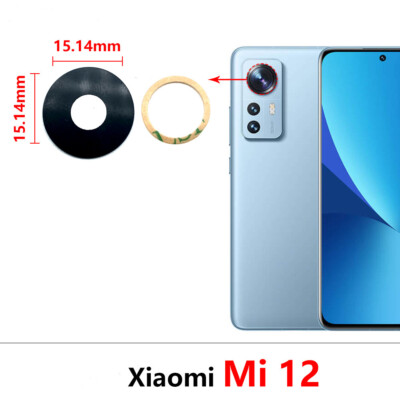 Xiaomi Mi 12 / 12 Pro / 12 Lite / 12T - Kamera Linse Ersatz selbstklebend Lens